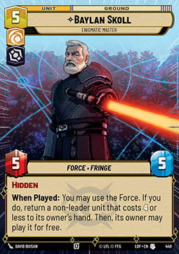 Baylan Skoll, Enigmatic Master (V.1)