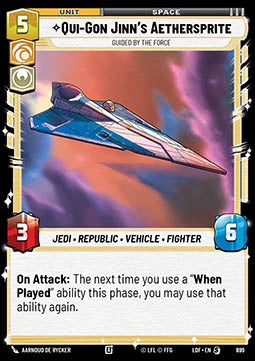 Qui-Gon Jinn's Aethersprite, Guided by the Force (V.2)