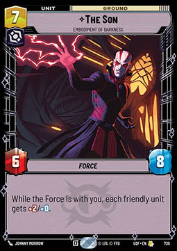 The Son, Embodiment of Darkness (V.2)