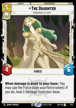 The Daughter, Embodiment of Light (V.2)