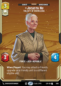 Jocasta Nu, The Gift of Knowledge (V.4)