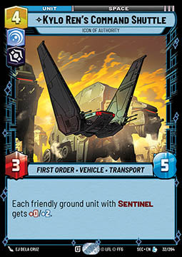 Kylo Ren's Command Shuttle, Icon of Authority (V.1)