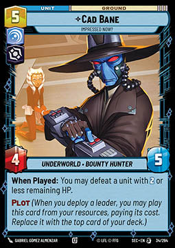 Cad Bane, Impressed Now? (V.1)