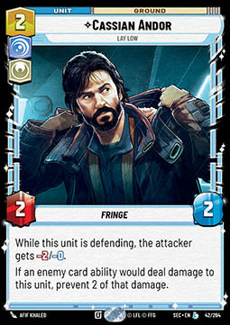 Cassian Andor, Lay Low (V.1)