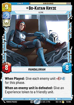 Bo-Katan Kryze, Alone (V.1)