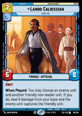Lando Calrissian, Trust Me (V.1)