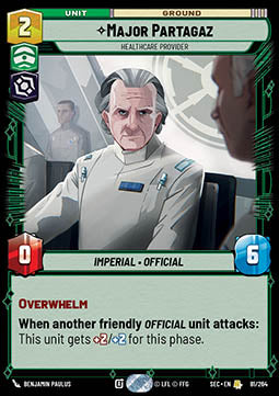 Major Partagaz, Healthcare Provider (V.1)
