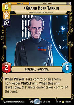 Grand Moff Tarkin, Taking Krennic's Achievement (V.1)