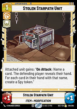 Stolen Starpath Unit (V.1)