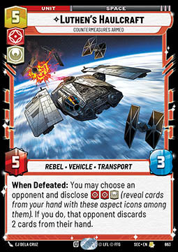 Luthen's Haulcraft, Countermeasures Armed (V.2)
