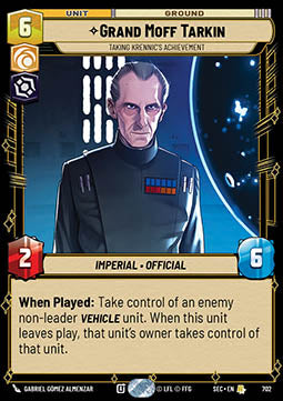 Grand Moff Tarkin, Taking Krennic's Achievement (V.2)
