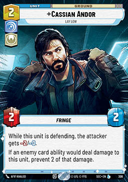 Cassian Andor, Lay Low (V.1)