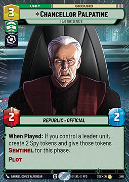 Chancellor Palpatine, I Am the Senate (V.1)