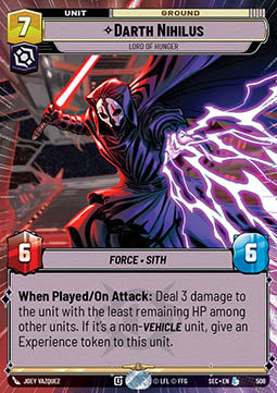 Darth Nihilus, Lord of Hunger (V.1)