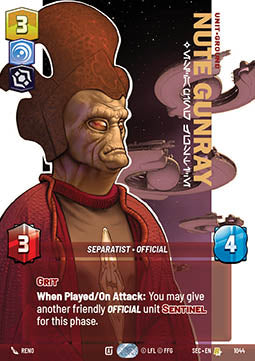 Nute Gunray, Escaping Justice (V.2)