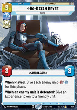 Bo-Katan Kryze, Alone (V.2)