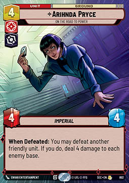 Arihnda Pryce, On the Road to Power (V.2)