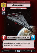 Fulminatrix, Fleet Killer (V.1)