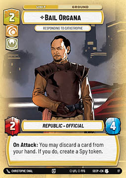 Bail Organa, Responding to Catastrophe (V.2)