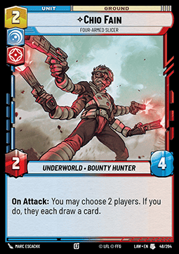 Chio Fain, Four-Armed Slicer