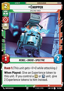 Chopper, Spectre Three