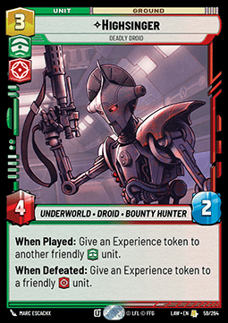 Highsinger, Deadly Droid