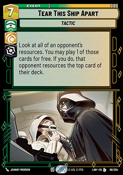 Tear This Ship Apart