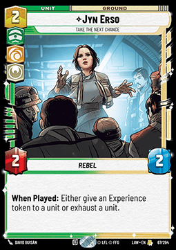 Jyn Erso, Take the Next Chance