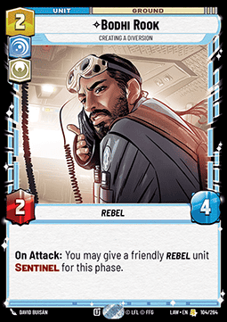 Bodhi Rook, Creating a Diversion