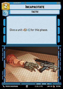 Incapacitate