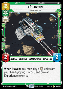 Phantom, Spectre Shuttle