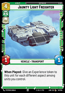 Jaunty Light Freighter