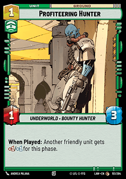 Profiteering Hunter
