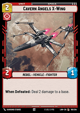 Cavern Angels X-Wing