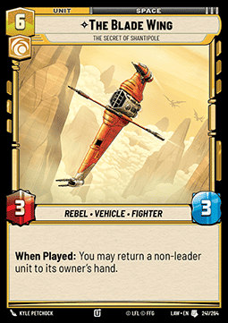The Blade Wing, The Secret of Shantipole
