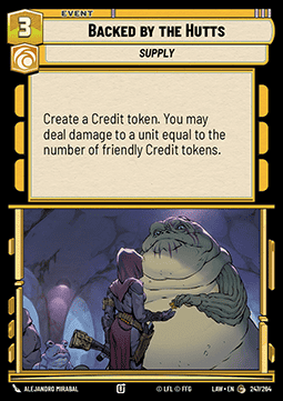 Backed by the Hutts