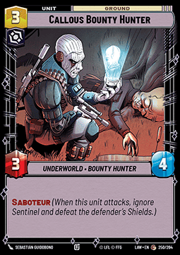 Callous Bounty Hunter