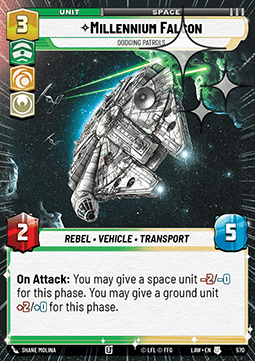 Millennium Falcon, Dodging Patrols (V.2)