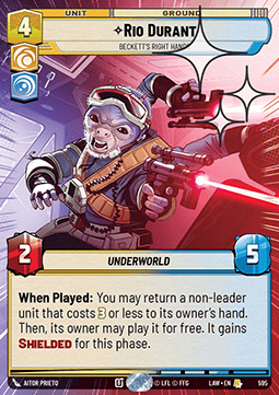Rio Durant, Beckett's Right Hands (V.2)
