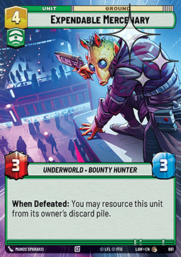 Expendable Mercenary (V.2)
