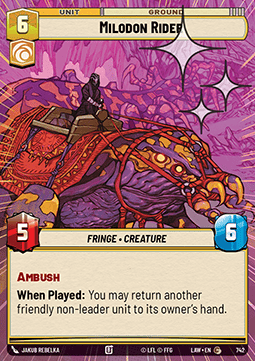Milodon Rider (V.2)