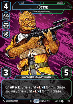 Bossk, Join Our Merry Band (V.3)