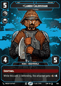 Lando Calrissian, Eyes Open (V.3)