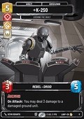 K-2SO, Locking the Vault (V.1)
