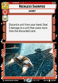 Reckless Sacrifice