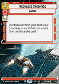 Reckless Sacrifice (V.1)