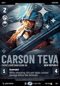 Carson Teva, There's Something Going On (V.4)