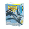Dragon Shield Standard Dual Sleeves: Sky Blue & Silver [Matte]