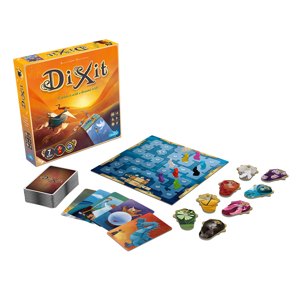 Dixit components and cards
