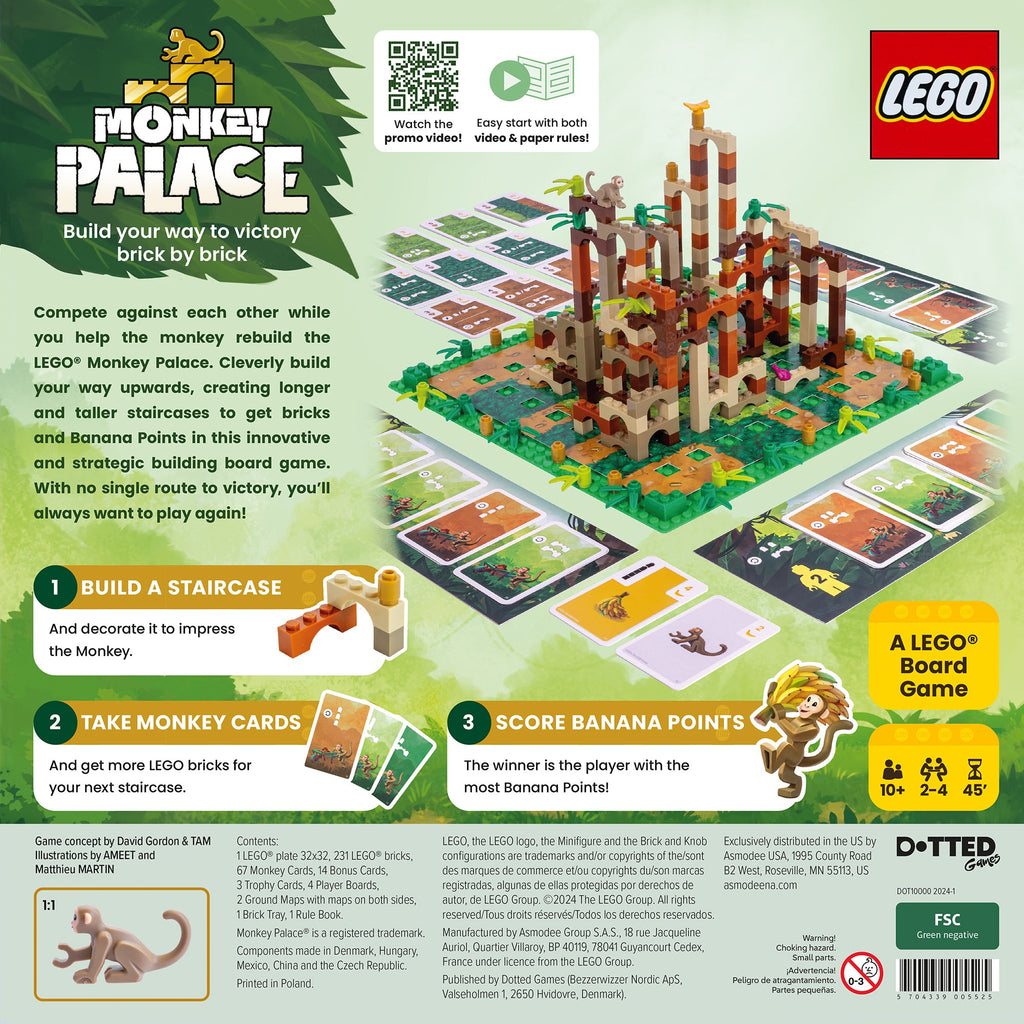 Monkey Palace back of box